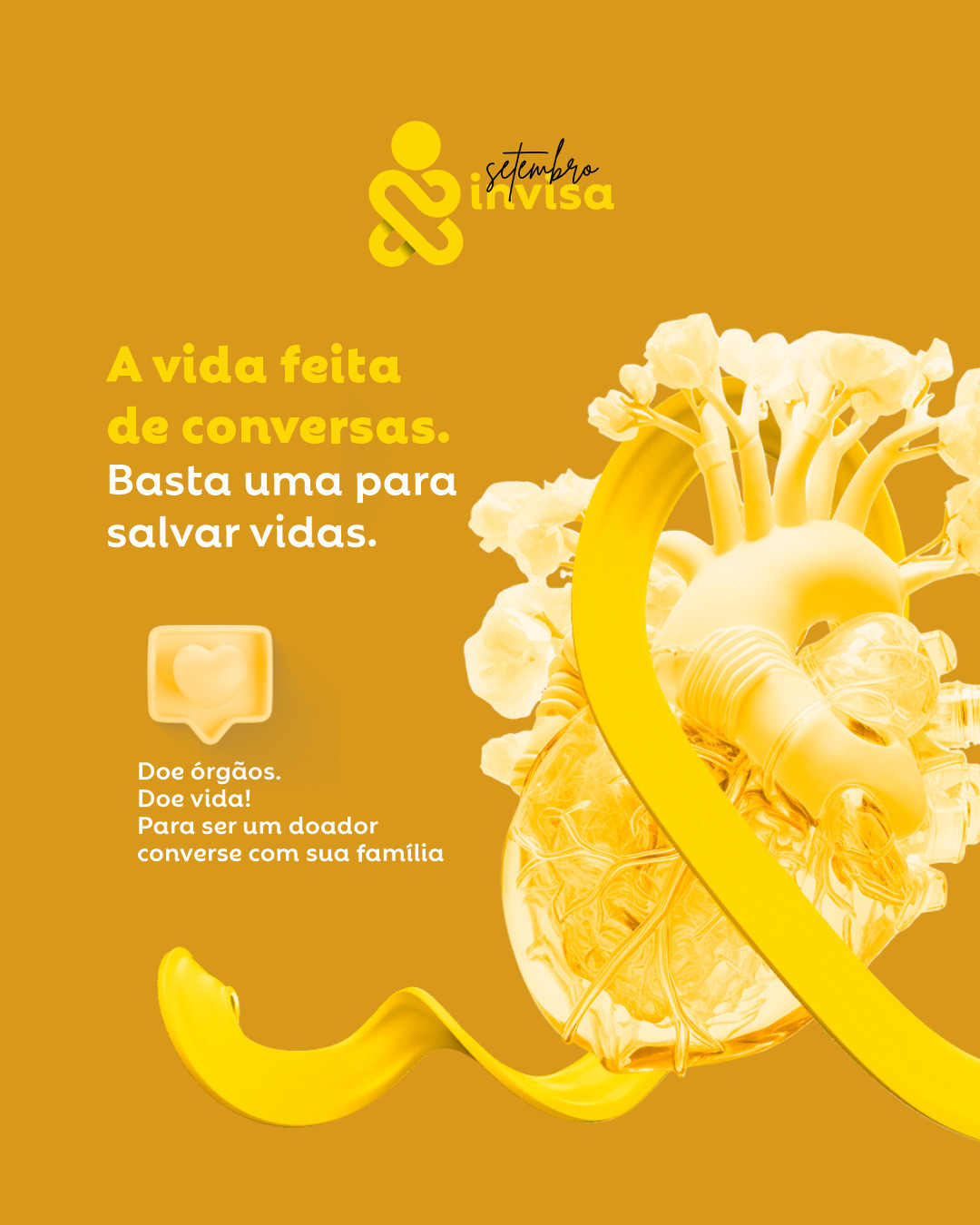 Seja um doador de órgãos