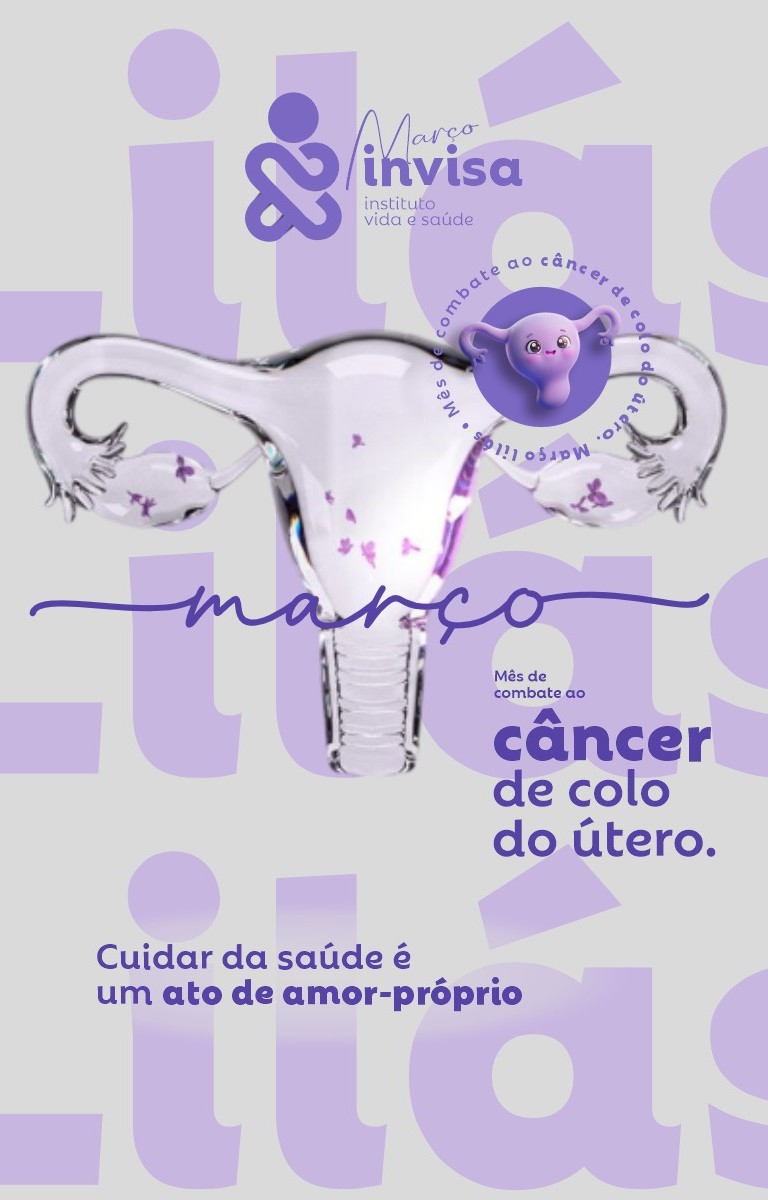 março: combate ao câncer de colo do utero